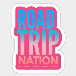 Road Trip Nation Sticker